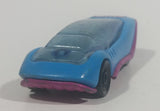 1994 Hot Wheels Radar Racer Blue Pink Die Cast Toy Car Vehicle McDonald's Happy Meal 12/16 - Treasure Valley Antiques & Collectibles