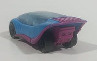 1994 Hot Wheels Radar Racer Blue Pink Die Cast Toy Car Vehicle McDonald's Happy Meal 12/16 - Treasure Valley Antiques & Collectibles