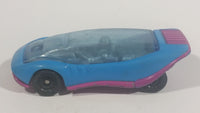 1994 Hot Wheels Radar Racer Blue Pink Die Cast Toy Car Vehicle McDonald's Happy Meal 12/16 - Treasure Valley Antiques & Collectibles