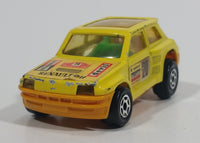 Vintage Majorette Motor No. 255 Renault R 5 Turbo Yellow 1:53 Scale Die Cast Toy Car Vehicle - Made in France - Treasure Valley Antiques & Collectibles