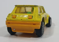 Vintage Majorette Motor No. 255 Renault R 5 Turbo Yellow 1:53 Scale Die Cast Toy Car Vehicle - Made in France - Treasure Valley Antiques & Collectibles