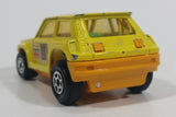 Vintage Majorette Motor No. 255 Renault R 5 Turbo Yellow 1:53 Scale Die Cast Toy Car Vehicle - Made in France - Treasure Valley Antiques & Collectibles