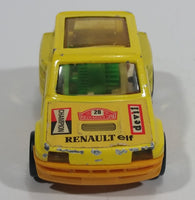 Vintage Majorette Motor No. 255 Renault R 5 Turbo Yellow 1:53 Scale Die Cast Toy Car Vehicle - Made in France - Treasure Valley Antiques & Collectibles