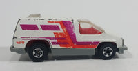 1997 Hot Wheels Inside Story Beach Blaster Van White Die Cast Toy Car Vehicle - Made in India - Treasure Valley Antiques & Collectibles