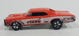 2000 Hot Wheels '67 Pontiac GTO Orange Die Cast Toy Car Vehicle - Treasure Valley Antiques & Collectibles