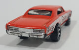 2000 Hot Wheels '67 Pontiac GTO Orange Die Cast Toy Car Vehicle - Treasure Valley Antiques & Collectibles