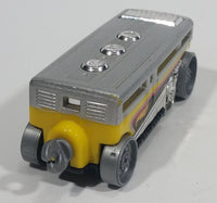 2010 Hot Wheels Rapid Transit Diesel Chief Train Car Yellow and Silver Die Cast Toy Car Vehicle - Treasure Valley Antiques & Collectibles