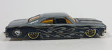 2003 Hot Wheels Wastelanders '65 Impala Grey and Black Die Cast Toy Muscle Car Vehicle - Treasure Valley Antiques & Collectibles