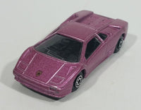 1990s Maisto Lamborghini Diablo Metallic Purple Pink 1/64 Scale Die Cast Toy Dream Super Car Vehicle - Treasure Valley Antiques & Collectibles