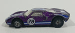 2001 Hot Wheels Ford GT - 40 78 Purple Die Cast Toy Race Car Vehicle - Treasure Valley Antiques & Collectibles