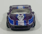 2001 Hot Wheels Ford GT - 40 78 Purple Die Cast Toy Race Car Vehicle - Treasure Valley Antiques & Collectibles