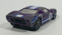 2001 Hot Wheels Ford GT - 40 78 Purple Die Cast Toy Race Car Vehicle - Treasure Valley Antiques & Collectibles