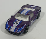 2001 Hot Wheels Ford GT - 40 78 Purple Die Cast Toy Race Car Vehicle - Treasure Valley Antiques & Collectibles