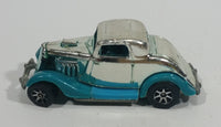 1995 Hot Wheels Speed Gleamer 3-Window '34 Turquoise Blue Chrome Die Cast Toy Car Hot Rod Vehicle - Treasure Valley Antiques & Collectibles