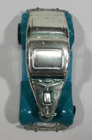 1995 Hot Wheels Speed Gleamer 3-Window '34 Turquoise Blue Chrome Die Cast Toy Car Hot Rod Vehicle - Treasure Valley Antiques & Collectibles