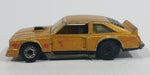 1983 Hot Wheels Flat Out 442 Metalflake Gold Die Cast Toy Muscle Car Vehicle - Treasure Valley Antiques & Collectibles