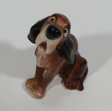 Vintage Japan Hound Dog Ceramic Figurine Hagen Renaker Disney Style of Trusty 'Lady and the Tramp' - Treasure Valley Antiques & Collectibles