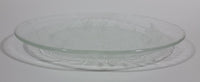 Duralex Corn Decor Embossed Tempered Clear Transparent Glass 9" Plate - France