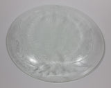 Duralex Corn Decor Embossed Tempered Clear Transparent Glass 9" Plate - France