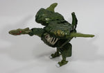 Vintage 1985 Bandai Tonka GoBots Rock Lords Terra-Roc Rockasaurs Monstrous Green Transformer Action Figure Boulder Toy