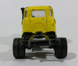 Rare Vintage Corgi Major Berliet Yellow Semi Truck Rig Tractor with Driver Die Cast Toy Car Vehicles Made in Great Britain
