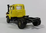Rare Vintage Corgi Major Berliet Yellow Semi Truck Rig Tractor with Driver Die Cast Toy Car Vehicles Made in Great Britain