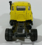 Rare Vintage Corgi Major Berliet Yellow Semi Truck Rig Tractor with Driver Die Cast Toy Car Vehicles Made in Great Britain
