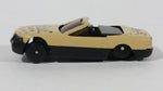 Vintage Golden Wheels Star Team Corvette Convertible Light Brown Die Cast Toy Car Vehicle - Treasure Valley Antiques & Collectibles