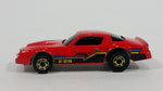 1986 Hot Wheels Chevrolet Camaro Z28 Red Die Cast Toy Muscle Car - Treasure Valley Antiques & Collectibles