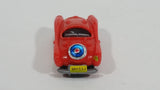 Ferrero Kinder Surprise Classic MGB Convertible Style Snap Together Plastic Miniature Dark Orange Toy Car Vehicle - Treasure Valley Antiques & Collectibles