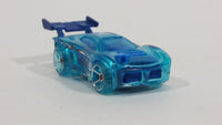 2010 Hot Wheels Race World - Earth or Speed & Splash Paradigm Shift Translucent Blue Die Cast Toy Car Vehicle - Treasure Valley Antiques & Collectibles