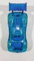 2010 Hot Wheels Race World - Earth or Speed & Splash Paradigm Shift Translucent Blue Die Cast Toy Car Vehicle - Treasure Valley Antiques & Collectibles