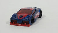 2015 Hot Wheels Marvel Spider-Man VS. the Sinister Six Zotic Blue Red Die Cast Toy Car Vehicle - Treasure Valley Antiques & Collectibles