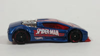 2015 Hot Wheels Marvel Spider-Man VS. the Sinister Six Zotic Blue Red Die Cast Toy Car Vehicle - Treasure Valley Antiques & Collectibles