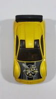 2006 Hot Wheels Ultimate Track Drift Tech Yellow Die Cast Toy Car Vehicle - Treasure Valley Antiques & Collectibles