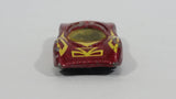 Vintage 1970s TinToys W.T. 509 Dark Red Maroon Die Cast Toy Sports Car Vehicle - Hong Kong - Treasure Valley Antiques & Collectibles