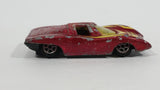 Vintage 1970s TinToys W.T. 509 Dark Red Maroon Die Cast Toy Sports Car Vehicle - Hong Kong - Treasure Valley Antiques & Collectibles