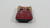 Vintage 1970s TinToys W.T. 509 Dark Red Maroon Die Cast Toy Sports Car Vehicle - Hong Kong - Treasure Valley Antiques & Collectibles