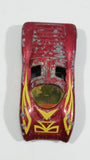 Vintage 1970s TinToys W.T. 509 Dark Red Maroon Die Cast Toy Sports Car Vehicle - Hong Kong - Treasure Valley Antiques & Collectibles