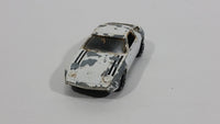 1980s Yatming Porsche 928 White With Black Stripes Die Cast Toy Car Vehicle No. 1034 - Treasure Valley Antiques & Collectibles