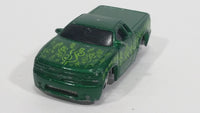 2004 Hot Wheels First Editions 'Tooned Chevy S10 Cash Money Lower Rider Pickup Truck Green Die Cast Toy Car Vehicle