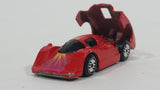 1988 Hot Wheels Ultra Hots Sol-Aire CX-4 Red Die Cast Toy Car Vehicle Opening Rear Hood - Treasure Valley Antiques & Collectibles