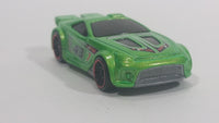 2011 Hot Wheels Video Game Heroes Scorcher Green Die Cast Toy Car Vehicle