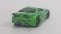 2011 Hot Wheels Video Game Heroes Scorcher Green Die Cast Toy Car Vehicle