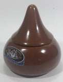 2007 Hershey's Kisses 100th Anniversary Ceramic Lidded Chocolate Kiss Drop Shaped Lidded Candy Dish - Treasure Valley Antiques & Collectibles