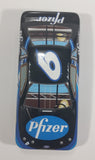 2001 Palmers Double Crisp Mark Martin #6 Ford Nascar Race Car Shaped Tin Collectible #60037 - Empty - Treasure Valley Antiques & Collectibles