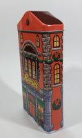 Collectible Reese's Peanut Butter Cups Reese's Pieces Orange Christmas Holiday Toy Store Themed Orange Chocolate Tin - Treasure Valley Antiques & Collectibles