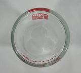 Vintage 1980s 7-Up The Uncola Soda Pop Beverage Upside Down Unique Clear Glass Drinking Cup Collectible