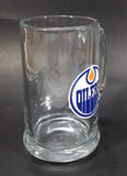 Collectible Edmonton Oilers Clear Glass Beer Mug HockeyRules ® Official NHL Product Ice Hockey Sports Collectible