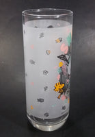 Very Rare 1965 Rare Snoopy Woodstock Peanuts Charlie Brown "Since 1950" 15th Anniversary Frosted Glass Cup